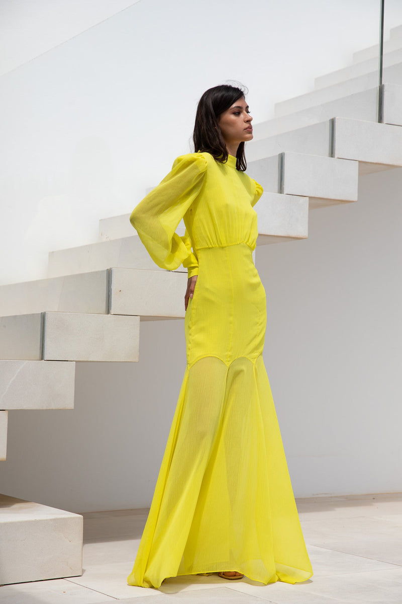 de la vali jacinth maxi dress Rent De La Vali Solstice Yellow Dress