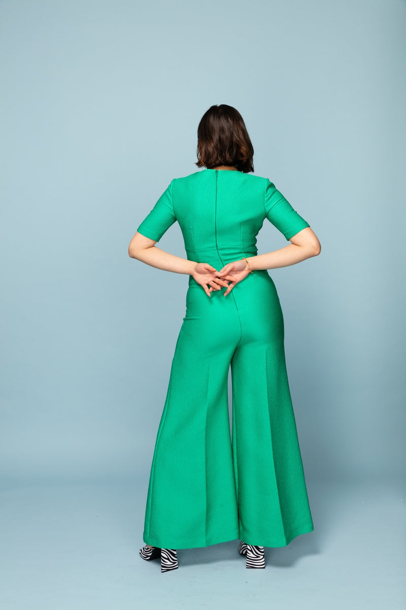 Gucci best sale green jumpsuit