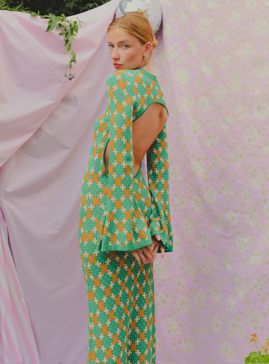 dodo bar or maxi dress Rent Dodo Bar Or Isla Jacquard Maxi Dress